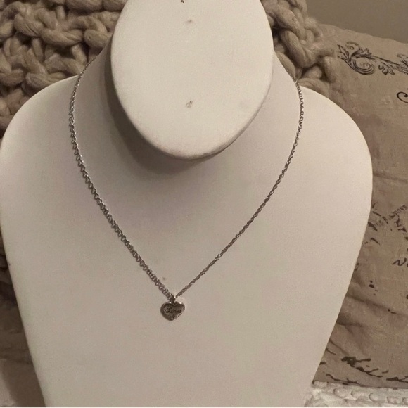 NWT Brighton heart pendant necklace with dust bag - Picture 1 of 9